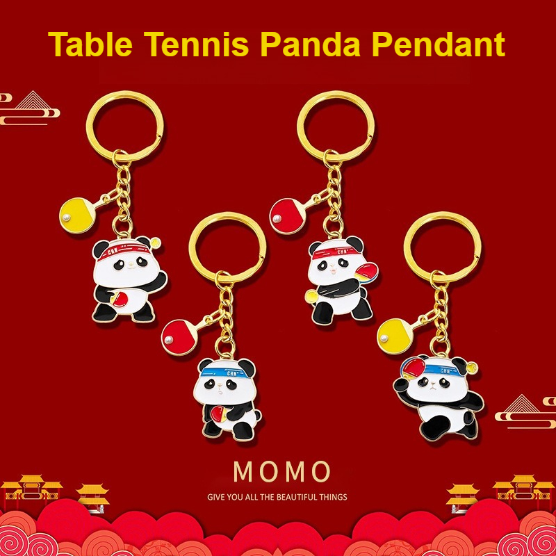 Table Tennis Keychain - Breloczki do tenisa stołowego, pamiątki z