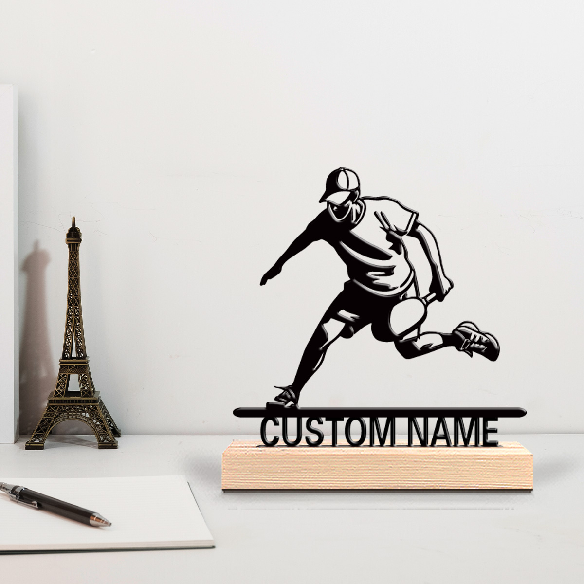 Table Tennis Live - 1 szt. Zabawna, personalizowana, metalowa statuetka