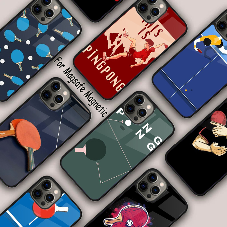 Table Tennis Pro Pc - Magnetyczne etui na telefon z motywem