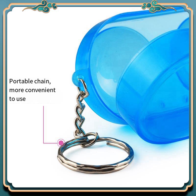 Table Tennis Keychain - Pojemnik do tenisa stołowego mieści dwie