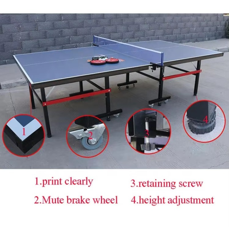 Konford Stolki do tenisa stoło – Table Tennis Logo Free recenzja i cena