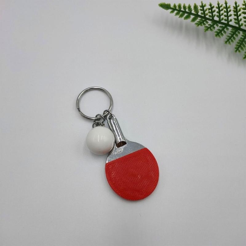 Q39E śliczne Sport Mini metalo – Table Tennis Keychain recenzja i cena