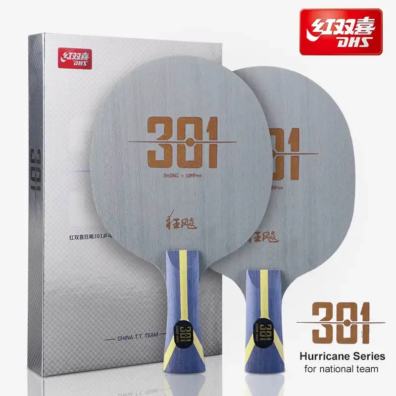 DHS Hurricane 301 H301 Ostrze  – Table Tennis League recenzja i cena