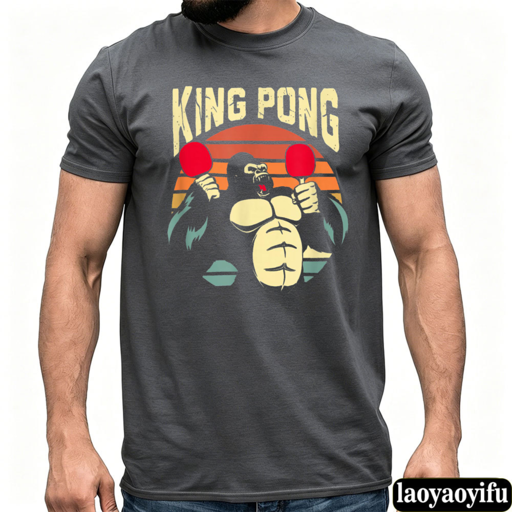 Koszulka Ping Pong King Kong M – Table Tennis Graphics recenzja i cena