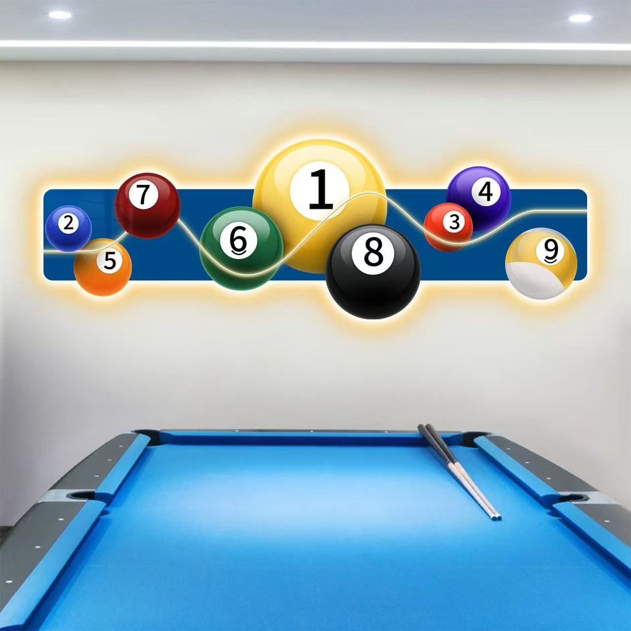 Obraz dekoracyjny do sali bila – Table Tennis No 1 recenzja i cena