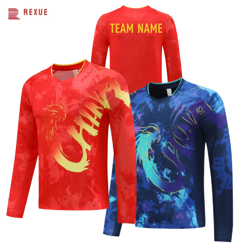 China Dragon Koszulka do tenis – Table Tennis Logo Free recenzja i cena