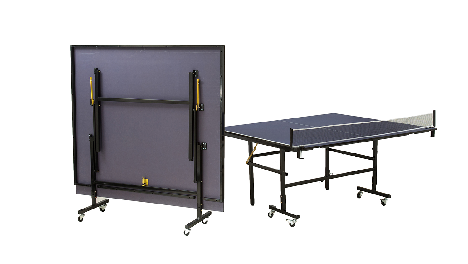 Składany stół do ping ponga z  – Table Tennis Logo Free recenzja i cena