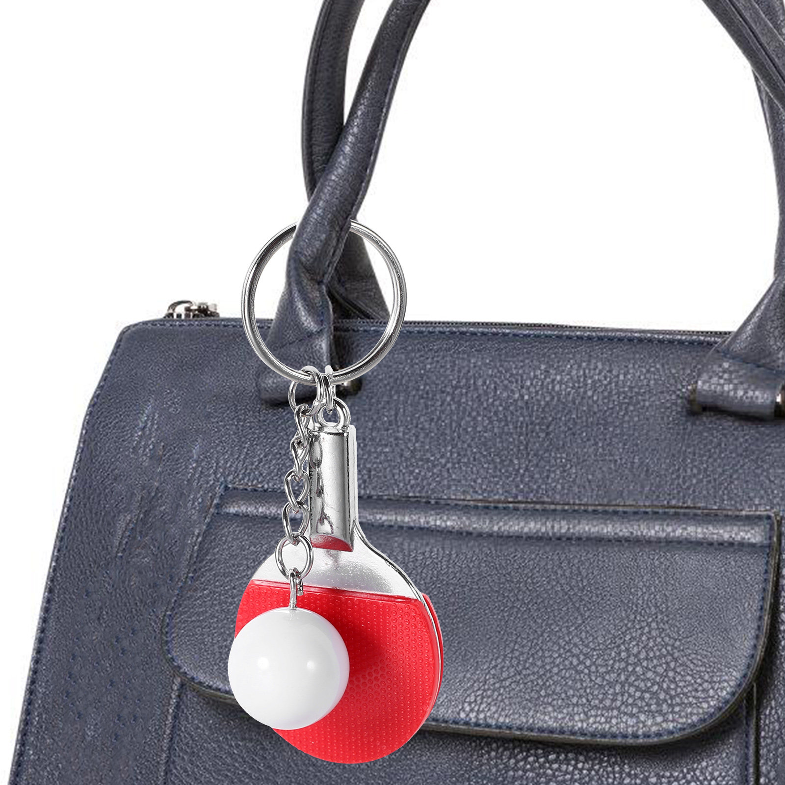 6 szt. Breloczków z piłeczkami – Table Tennis Keychain recenzja i cena